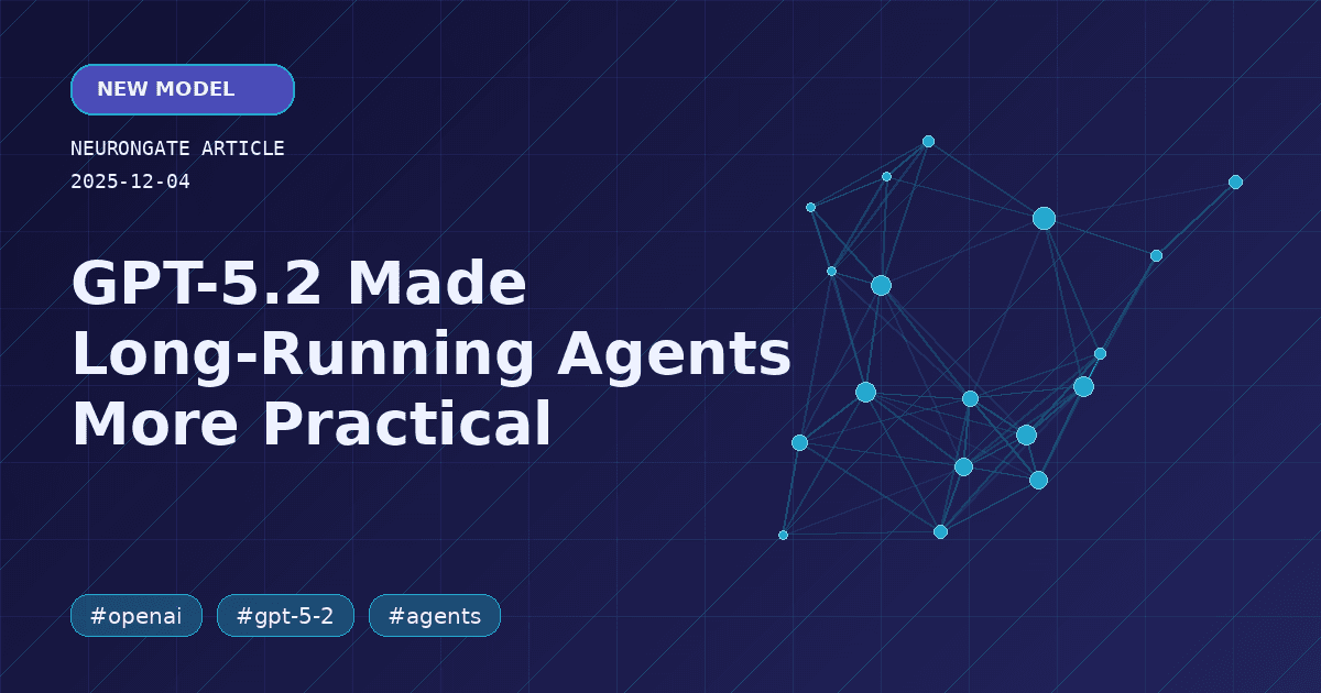 GPT-5.2 Made Long-Running Agents More Practical article preview graphic