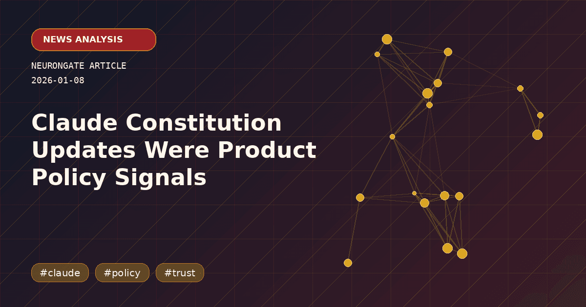 Claude Constitution Updates Were Product Policy Signals article preview graphic