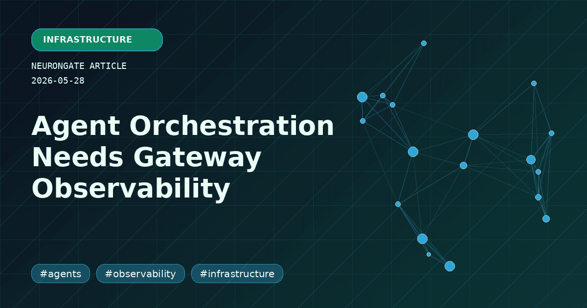 Agent Orchestration Needs Gateway Observability article preview graphic