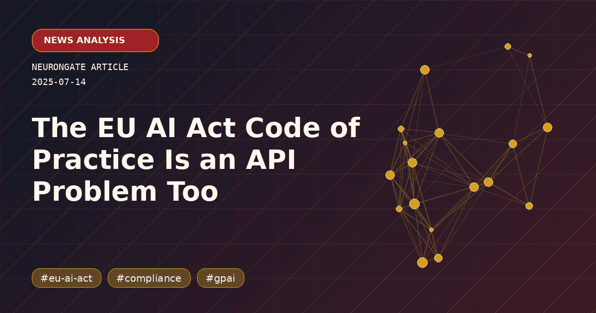 The EU AI Act Code of Practice Is an API Problem Too article preview graphic