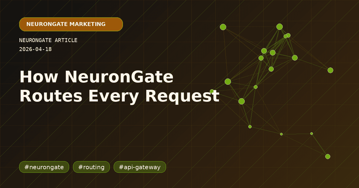 How NeuronGate Routes Every Request article preview graphic