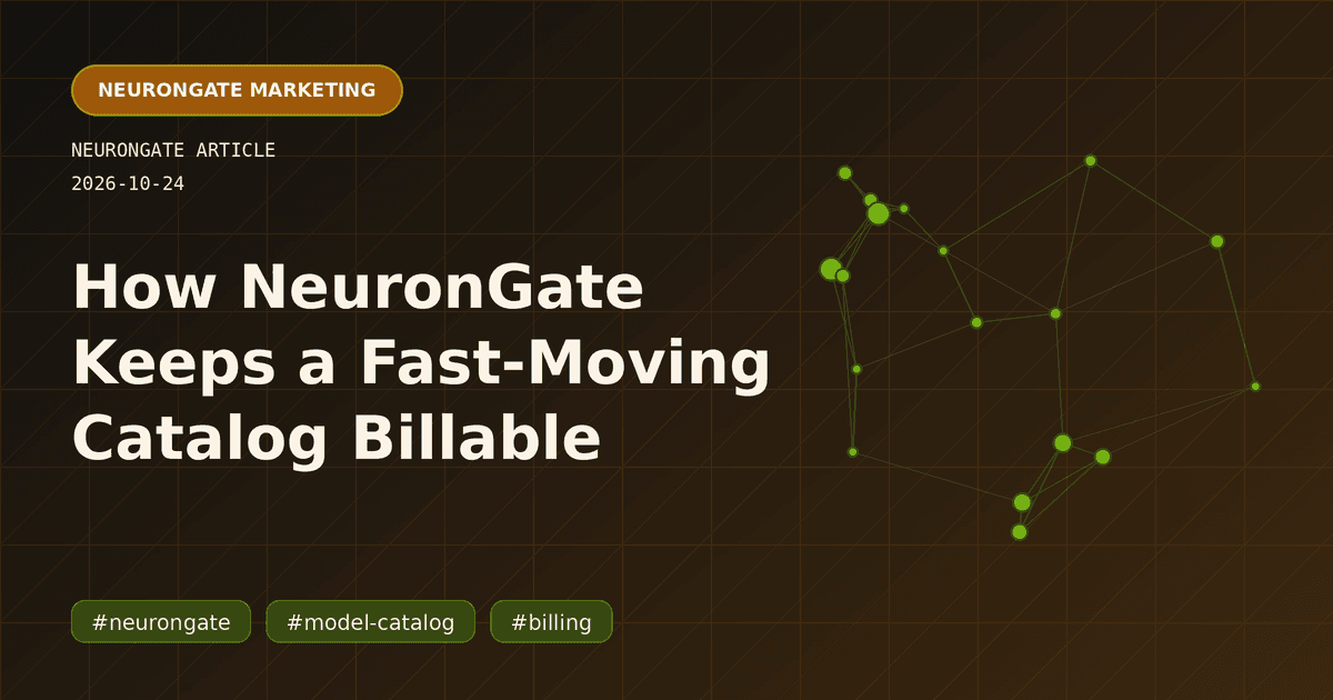 How NeuronGate Keeps a Fast-Moving Catalog Billable article preview graphic